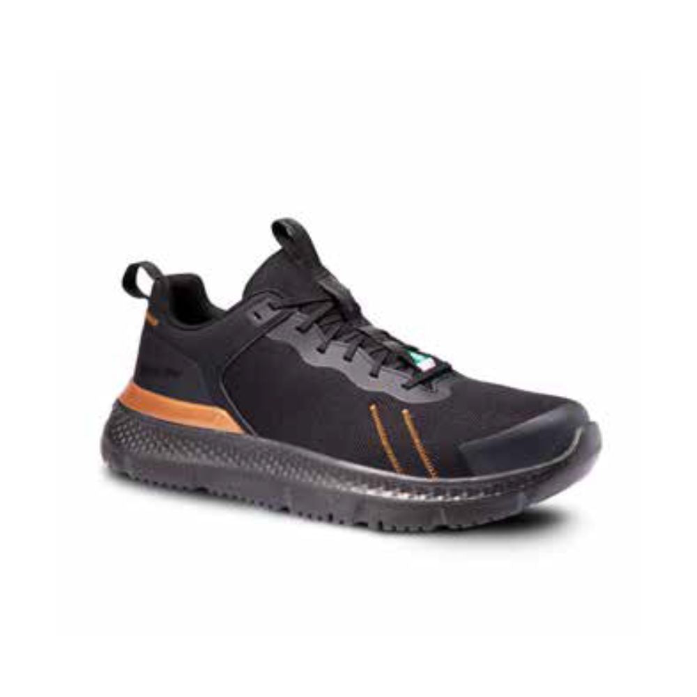 Timberland PRO Setra Men's Composite Toe Athletic Work Shoes - Lightweight Safety Shoes for Construction & Industrial Work - Black/Gold TB0A5PRE001 | Perfect for Warehouse, Factory & Outdoor Labor Jobs