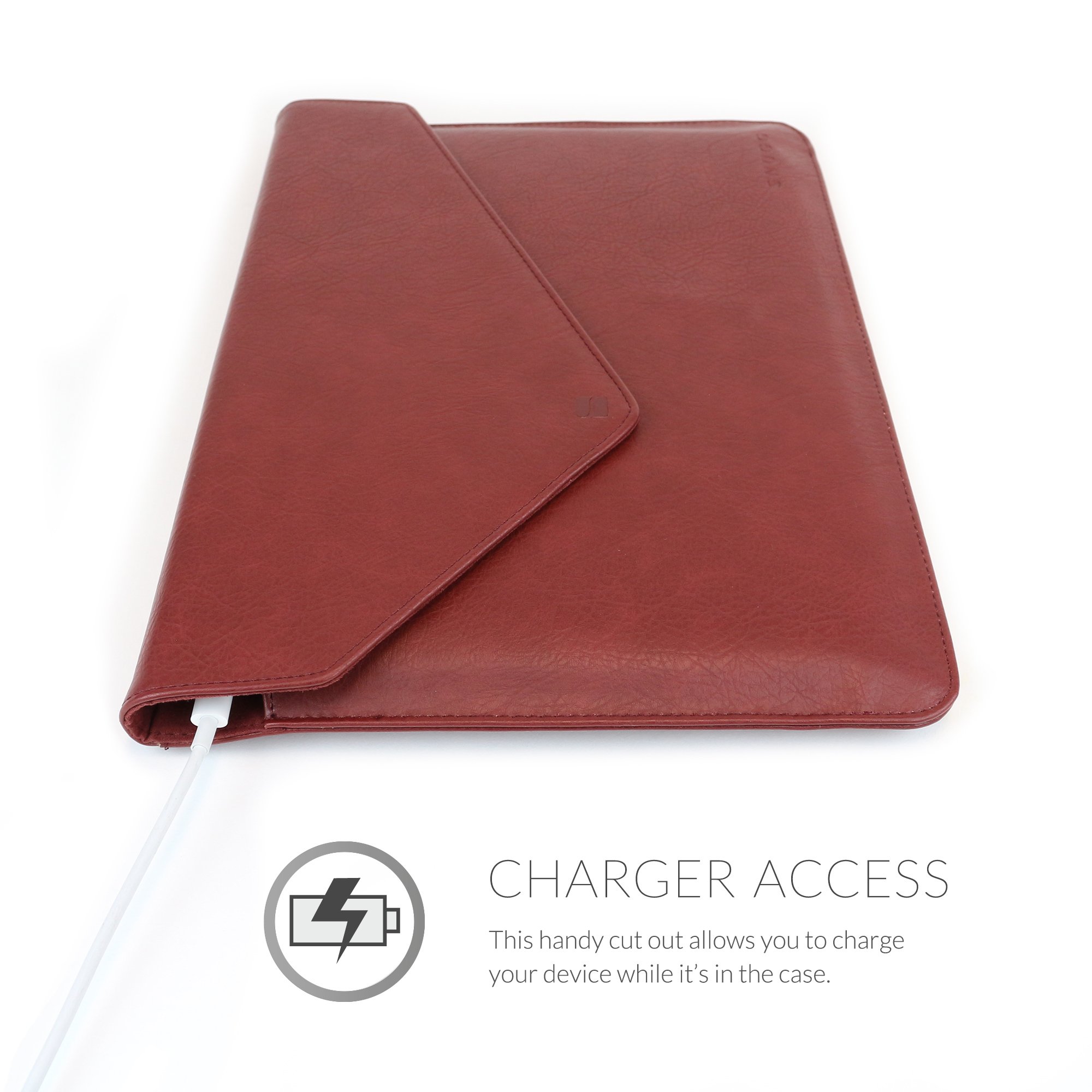 Premium Leather Sleeve Case for MacBook Pro 13