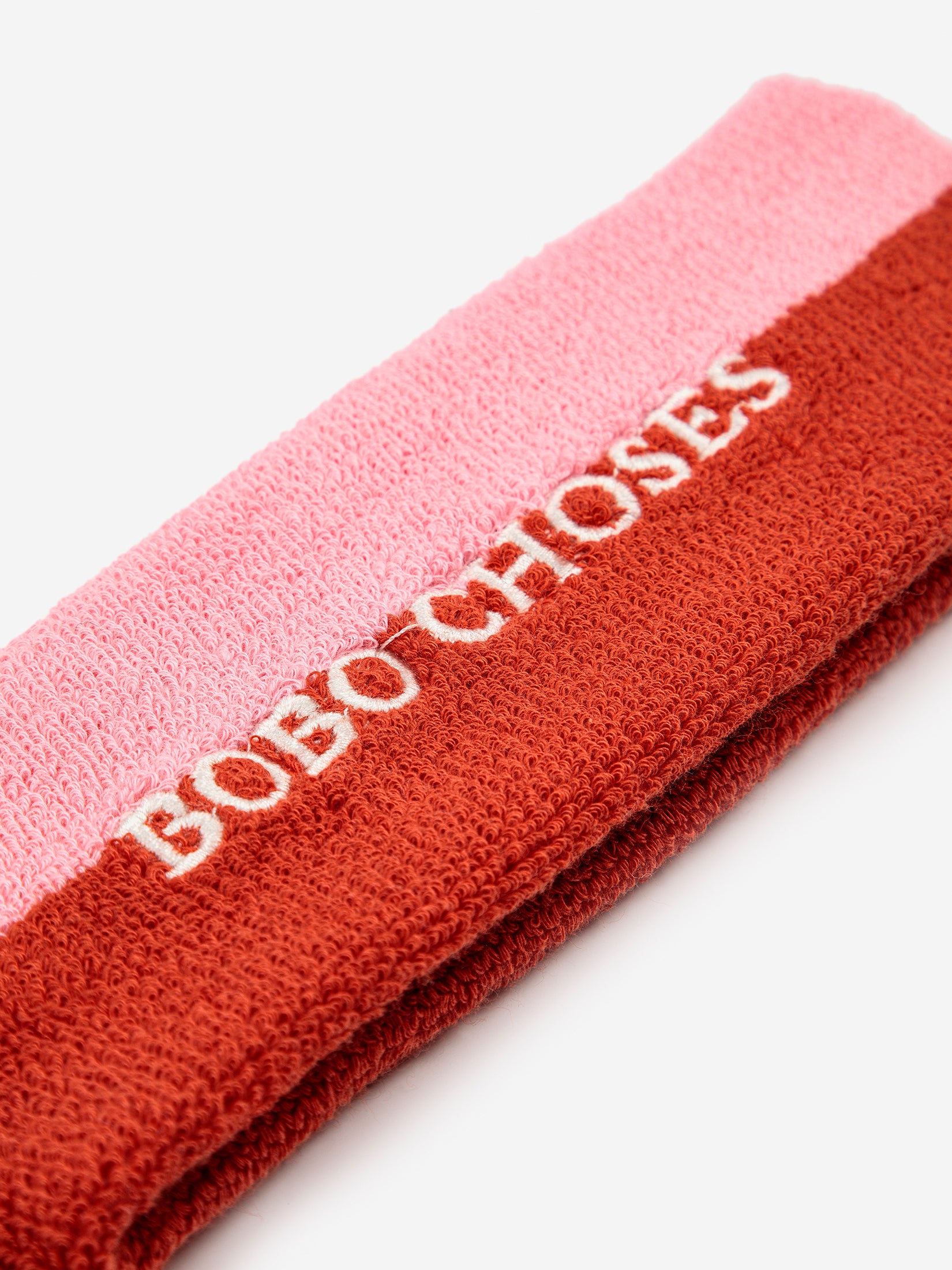 Bobo Choses Pink Towel Headband for Women - Soft & Absorbent Hair Wrap for Bath, Shower, Spa & Swimming - Cute Hair Accessory for Wet Hair Care