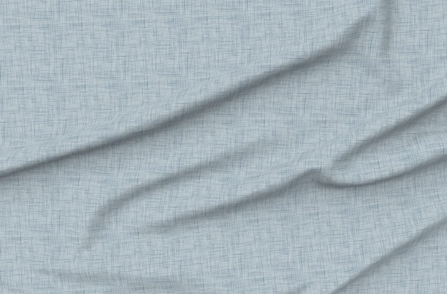 Blue Small Scale Grid Lines Woven Coordinate Collection Texture Lined Printed on Minky Fabric by The Yard - Soft & Durable Spoonflower Fabric for Sewing Baby Blankets, Quilt Backing, Plush Toys & DIY Crafts