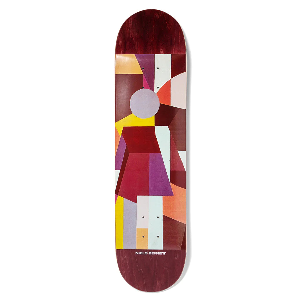 Bennett Emergence Deck 8 - Premium Skateboard Deck for Girls | Perfect for Street Skating & Park Tricks