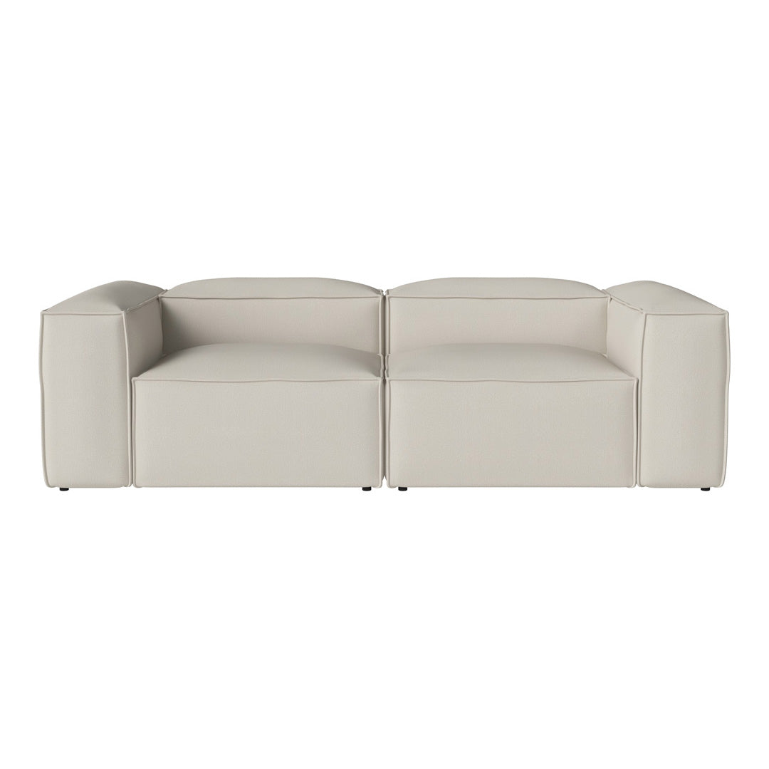 Cosima 2-Seater Sofa - Modern Fabric Loveseat for Small Spaces | Perfect for Living Room, Apartment & Office Waiting Area