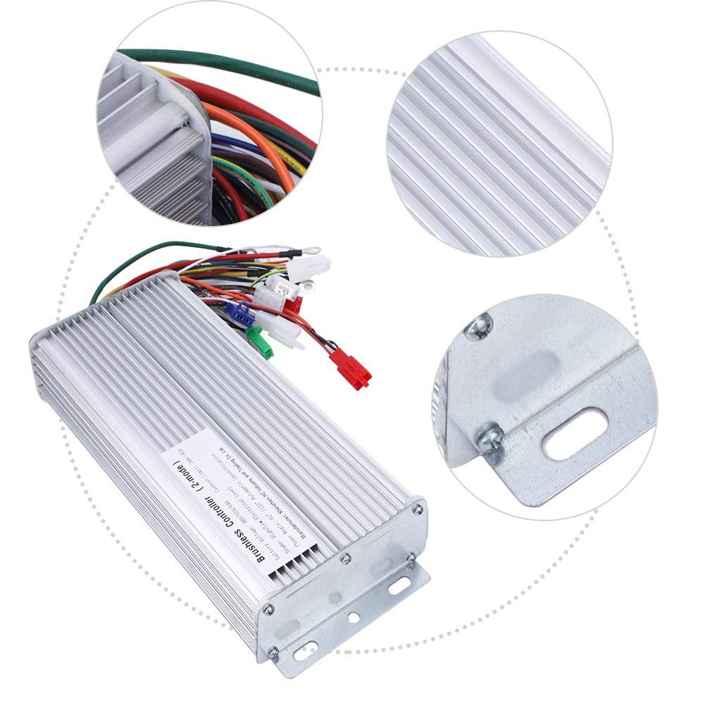 Alomejor 48V 60V 64V Brushless Motor Controller - Sine Wave E-Bike Speed Controller for Electric Bicycles & Scooters - Perfect for Commuting, Off-Road & Urban Riding