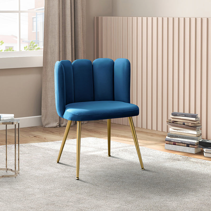 Elodia Side Chair - Modern Accent Chair for Dining Room, Living Room & Office - Sturdy Wooden Frame with Upholstered Seat - Perfect for Home Decor & Small Spaces