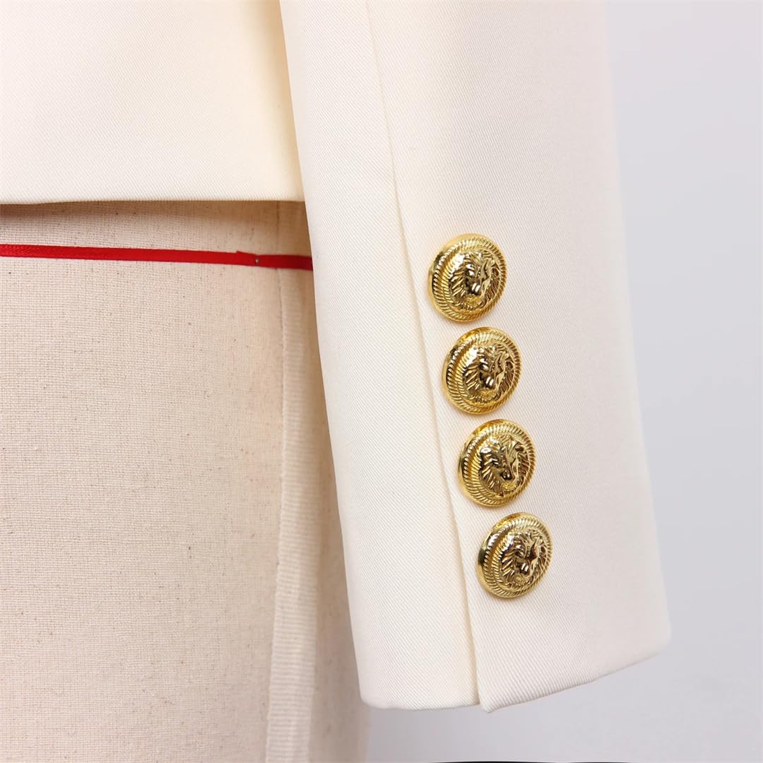 Women's Casual Work Blazer - Button Suit Jacket with Collar for Office & Business Attire | Perfect for Professional Meetings, Office Wear & Smart Casual Outfits