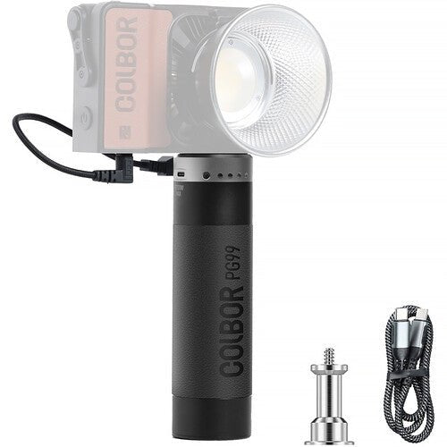 COLBOR PG99 Power Grip - Compatible with CL60, CL100X & Wonder Series LED Lights | Perfect for Photography, Videography & Studio Lighting