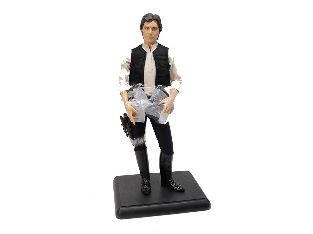 Han Solo Star Wars 1/4 Scale Figure - Episode IV A New Hope Sideshow Collectible (Limited Edition of 2500) - Perfect for Display & Star Wars Fan Collections