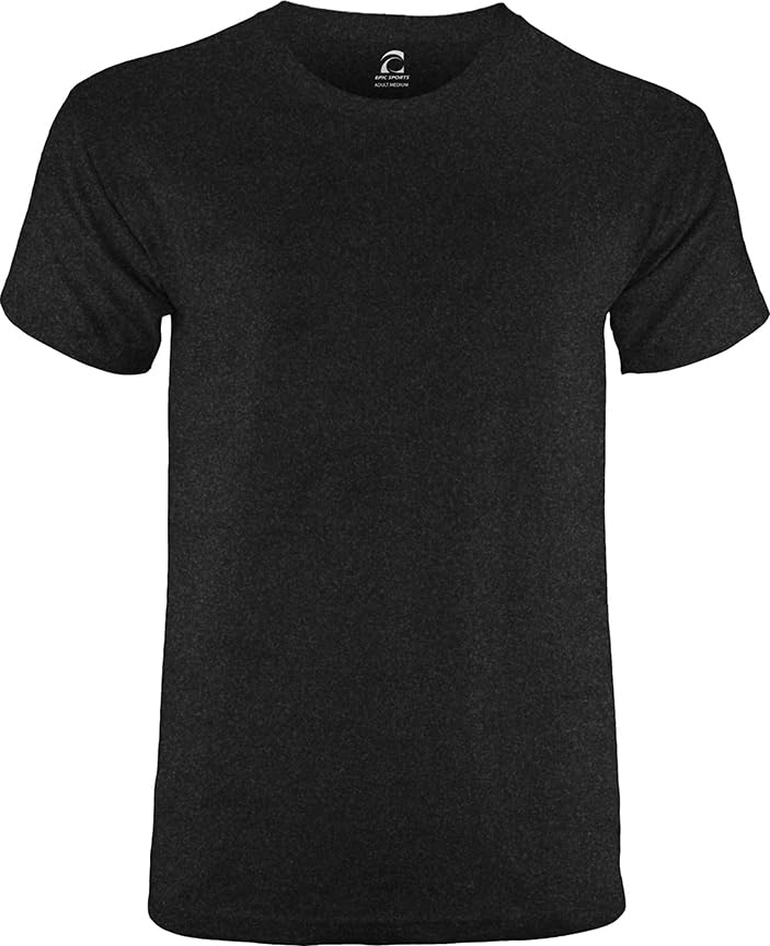Epic Youth 5.6 Ounce Pre-Shrunk Heavy Cotton T-Shirt - Heather Blended Colors for Men & Women | Perfect for Casual Wear, Gym, and Everyday Outfits
