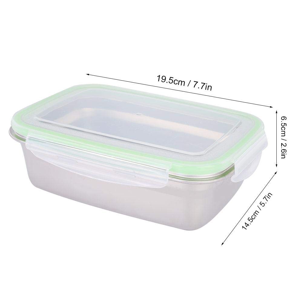 850ml Stainless Steel Leakproof Bento Lunch Box - Sealing Food Storage Container for Hot Meals | Perfect for Office Lunch, School, Picnics & Outdoor Activities