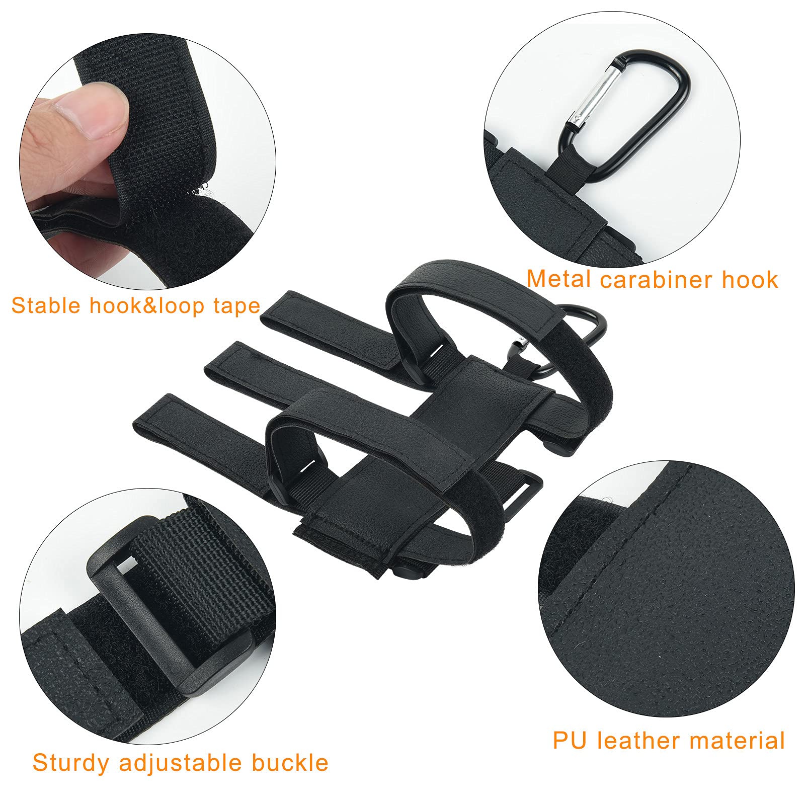 Upgraded Bike Bottle Strap Holder & Bicycle Speaker Mount - Durable Water Bottle Holder for Cycling, Outdoor Sports & Commuting - Perfect for Road Bikes, Mountain Bikes & Fitness Activities