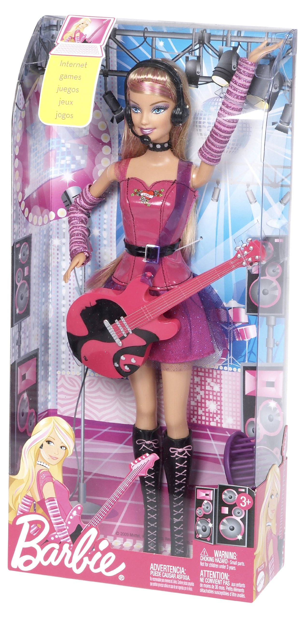 Barbie Rock Star Doll - Perfect for Kids' Pretend Play & Collectors