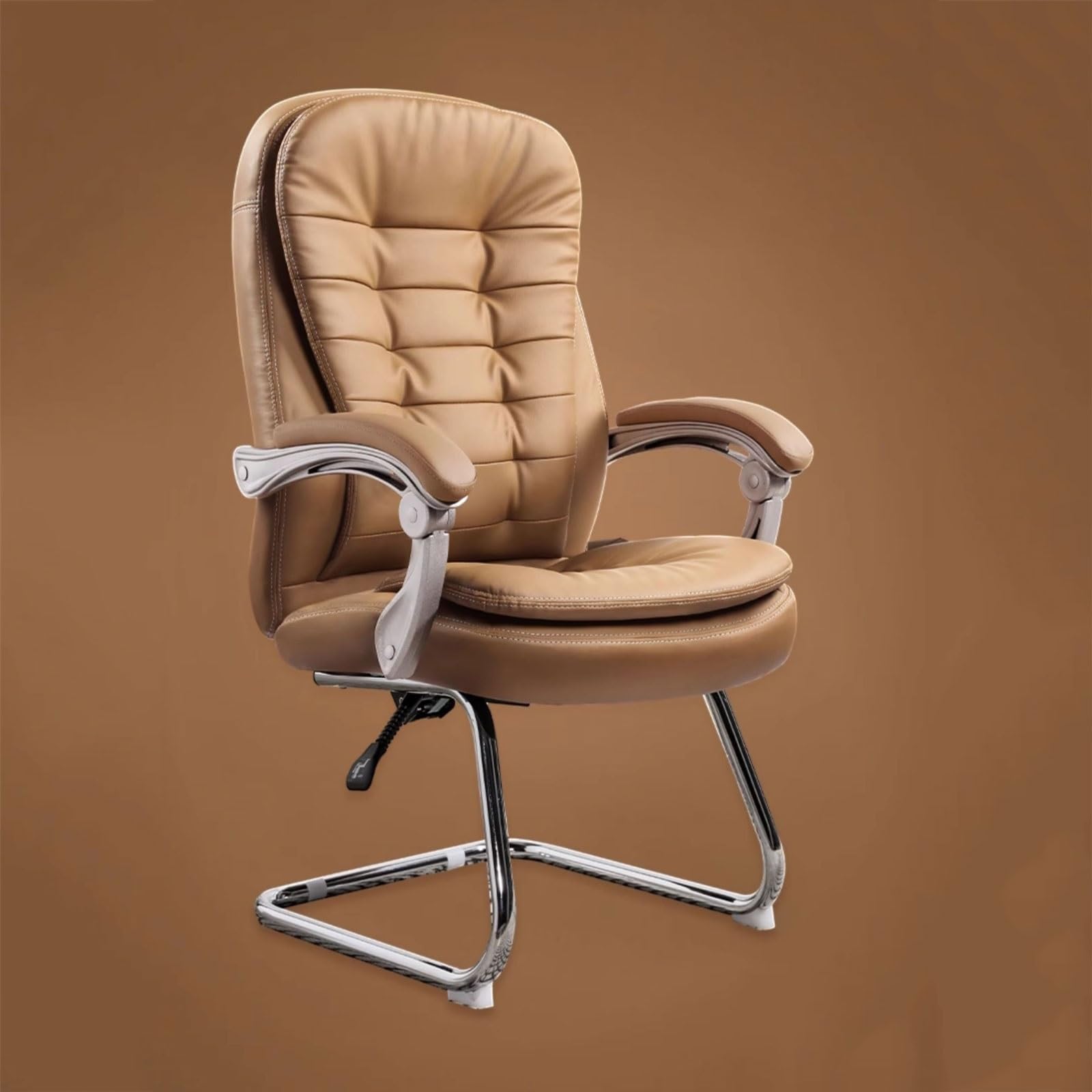 Ergonomic Office Chair with Adjustable Lumbar Support - Reclining Computer Desk Chair for Home & Office Use - Perfect for Long Hours of Work, Gaming, and Online Meetings