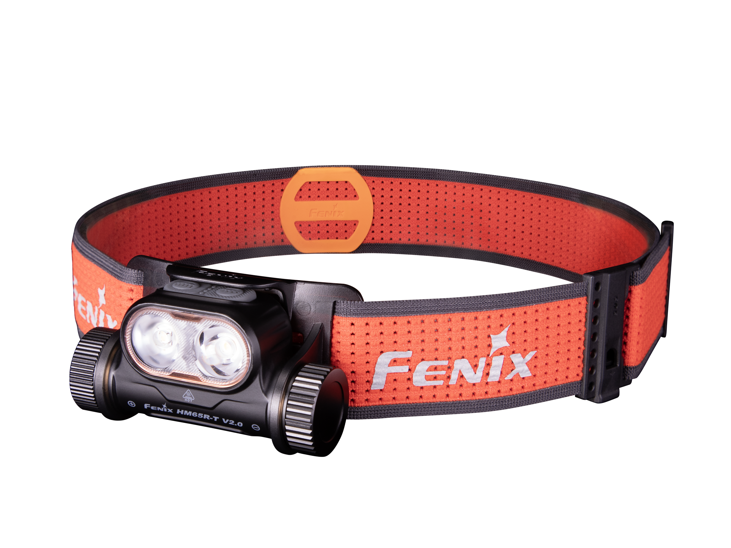 Fenix HM65R T V2 Rechargeable Headlamp - 1500 Lumen Lightweight LED Headlight for Trail Running, Hiking & Camping - Waterproof & Adjustable Head Torch for Outdoor Adventures