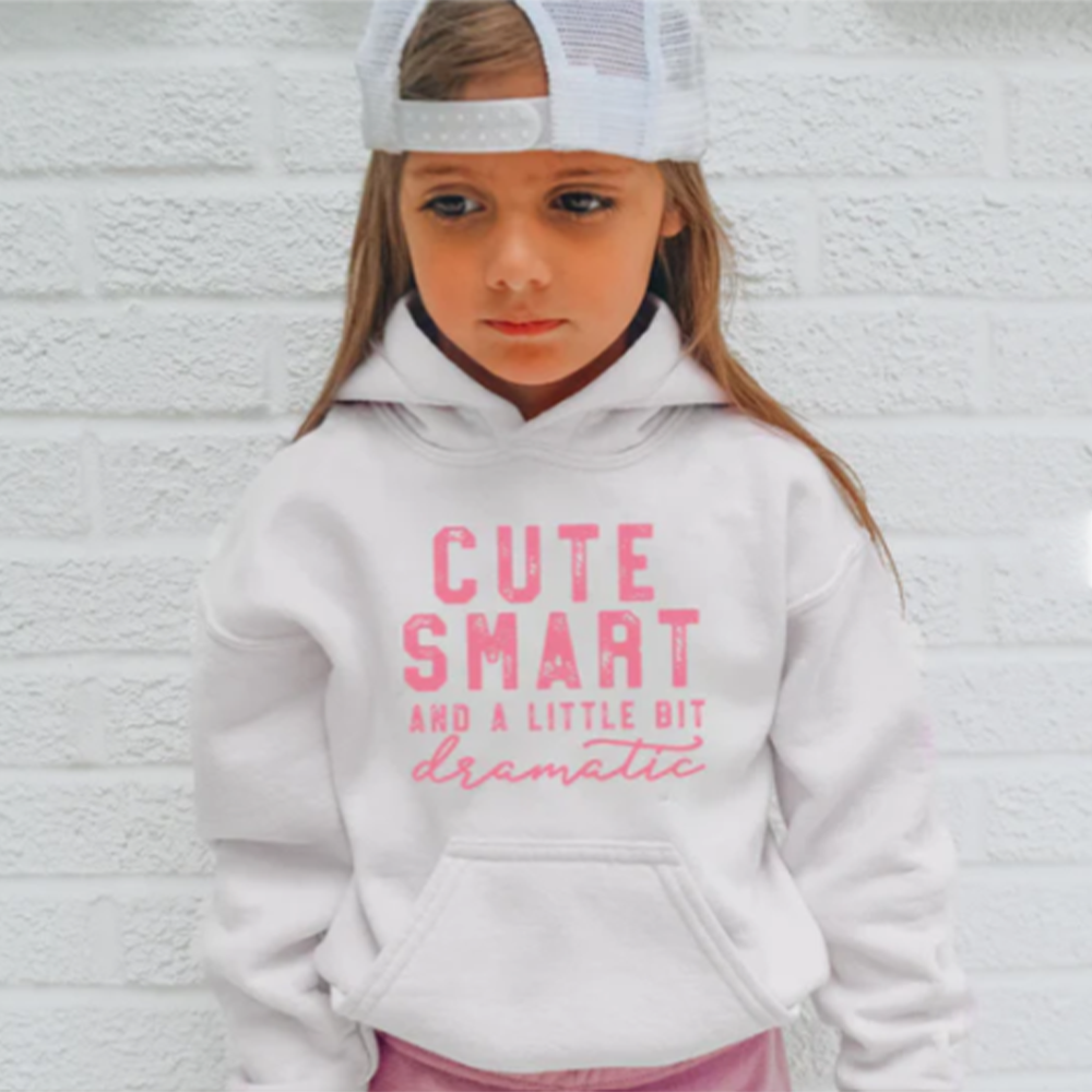 Stylish & Comfortable Kids Hoodie - Cute, Smart & Dramatic Designs for Boys & Girls | Perfect for School, Play & Outdoor Activities