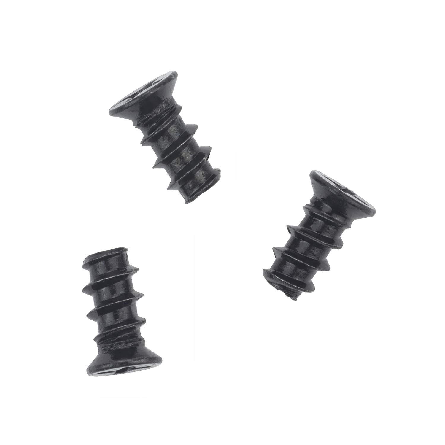 Favordrory M5x10 Black Zinc Computer Case Fan Screws - 100 PCS for PC Cooling Fan Mounting | Durable & Secure Fasteners for PC Builds, Gaming Rigs, and Workstations