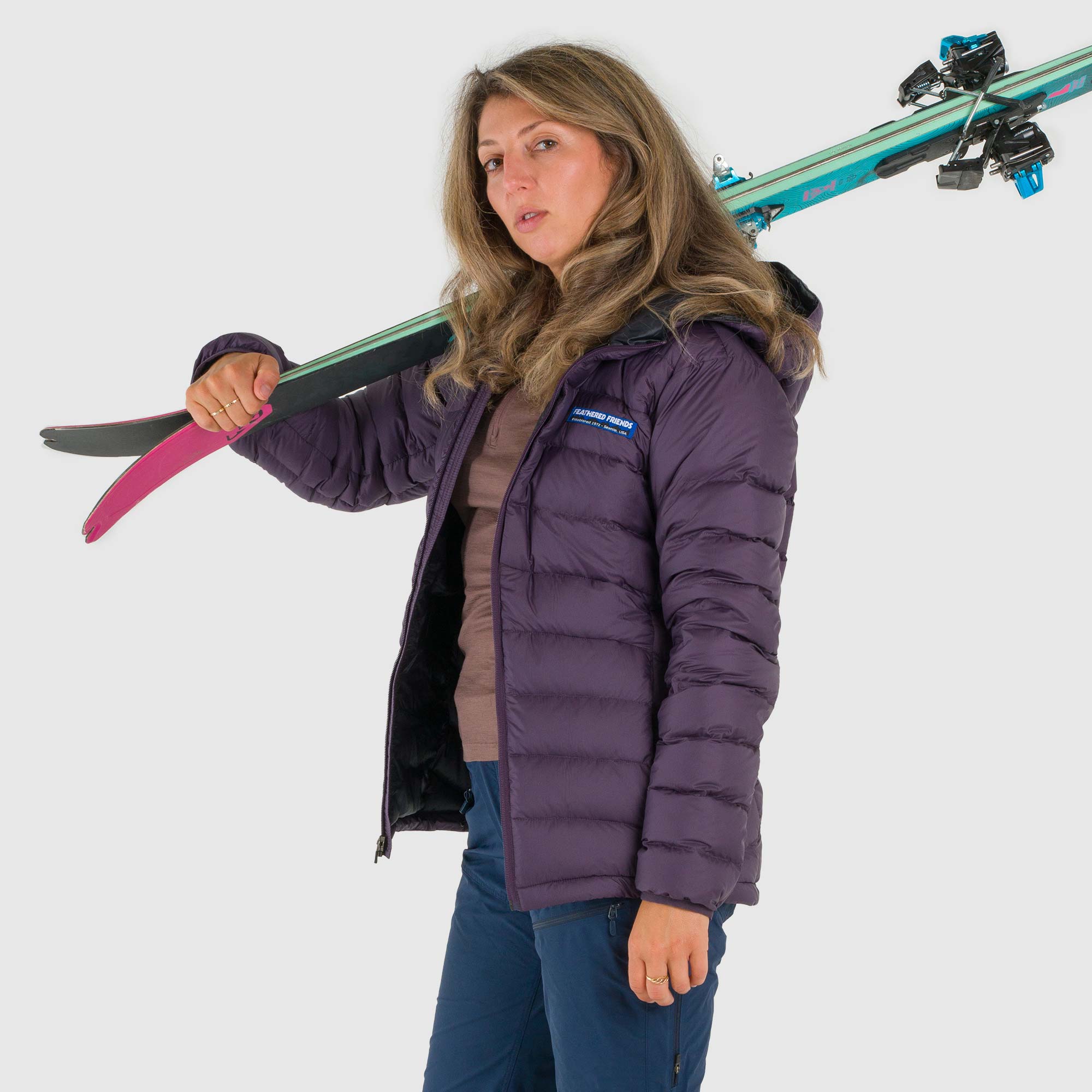 EOS Women's Lightweight Down Jacket - Warm Winter Coat for Cold Weather - Perfect for Skiing, Hiking & Outdoor Activities