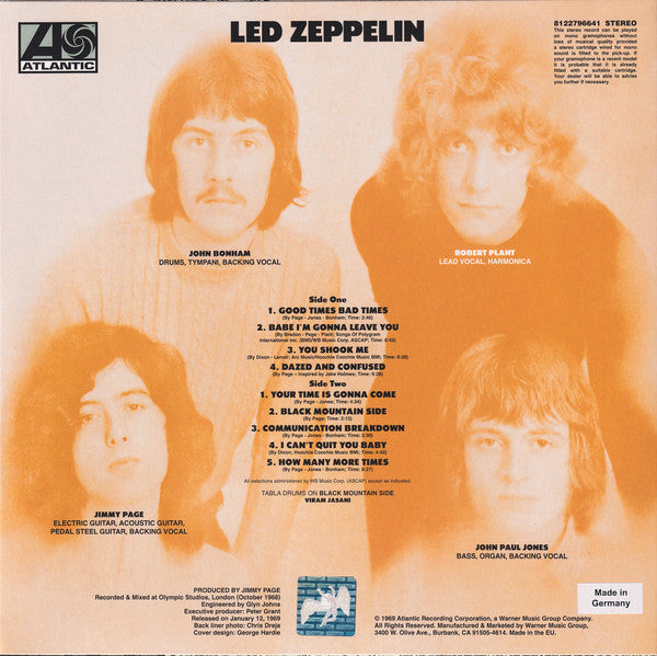 Led Zeppelin 90722C Vintage Band T-Shirt - Classic Rock Music Merchandise for Concerts, Gifts & Casual Wear