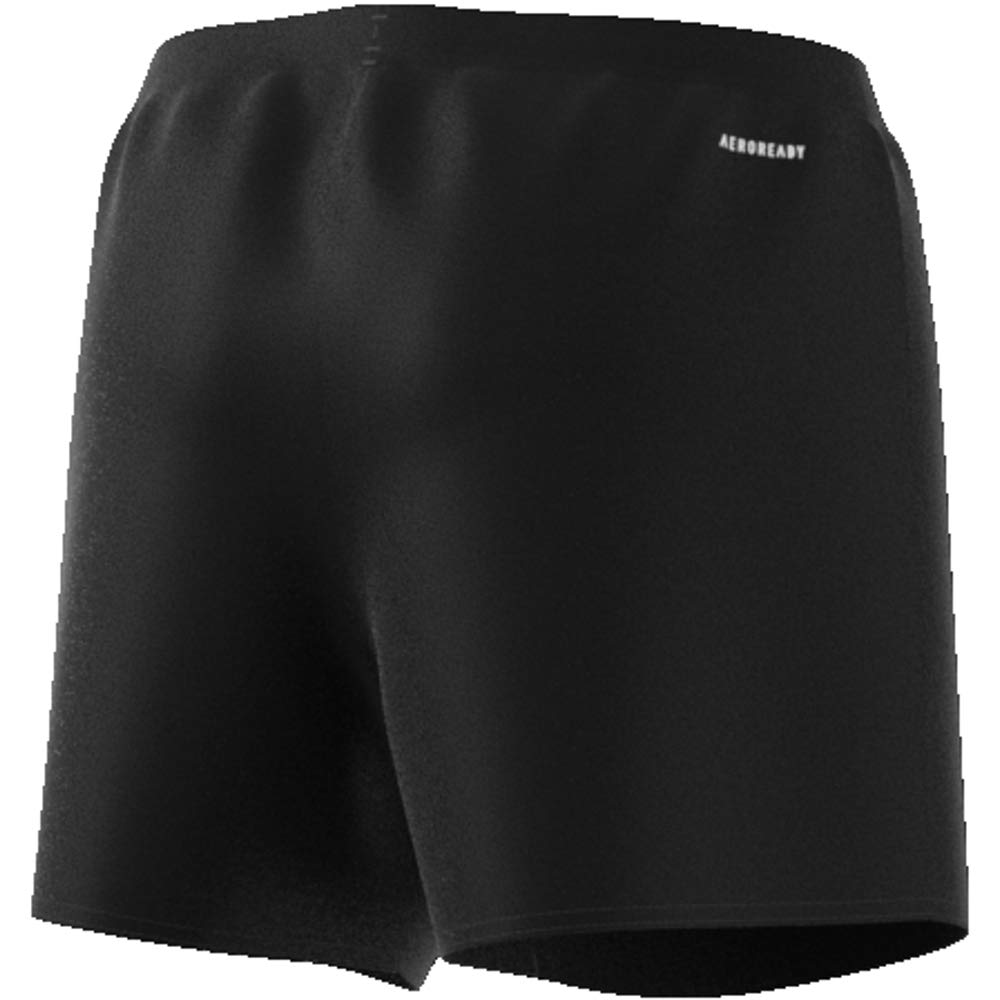 Adidas Women's Tall Size Parma 16 Running Shorts - Black & White - X-Small/Long - Athletic Workout & Gym Shorts for Women