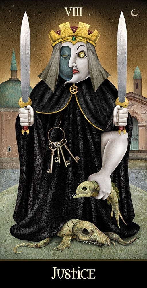 Deviant Moon Tarot: Borderless Edition - Premium 78-Card Tarot Deck for Divination & Spiritual Guidance | Perfect for Beginners & Professional Readers