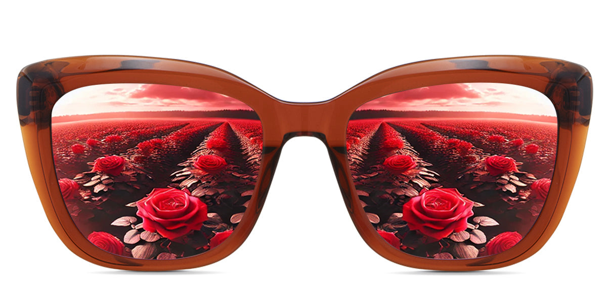 LESA Women's Prescription Sunglasses - UV Protection, Stylish & Comfortable for Driving, Outdoor Activities & Fashion
