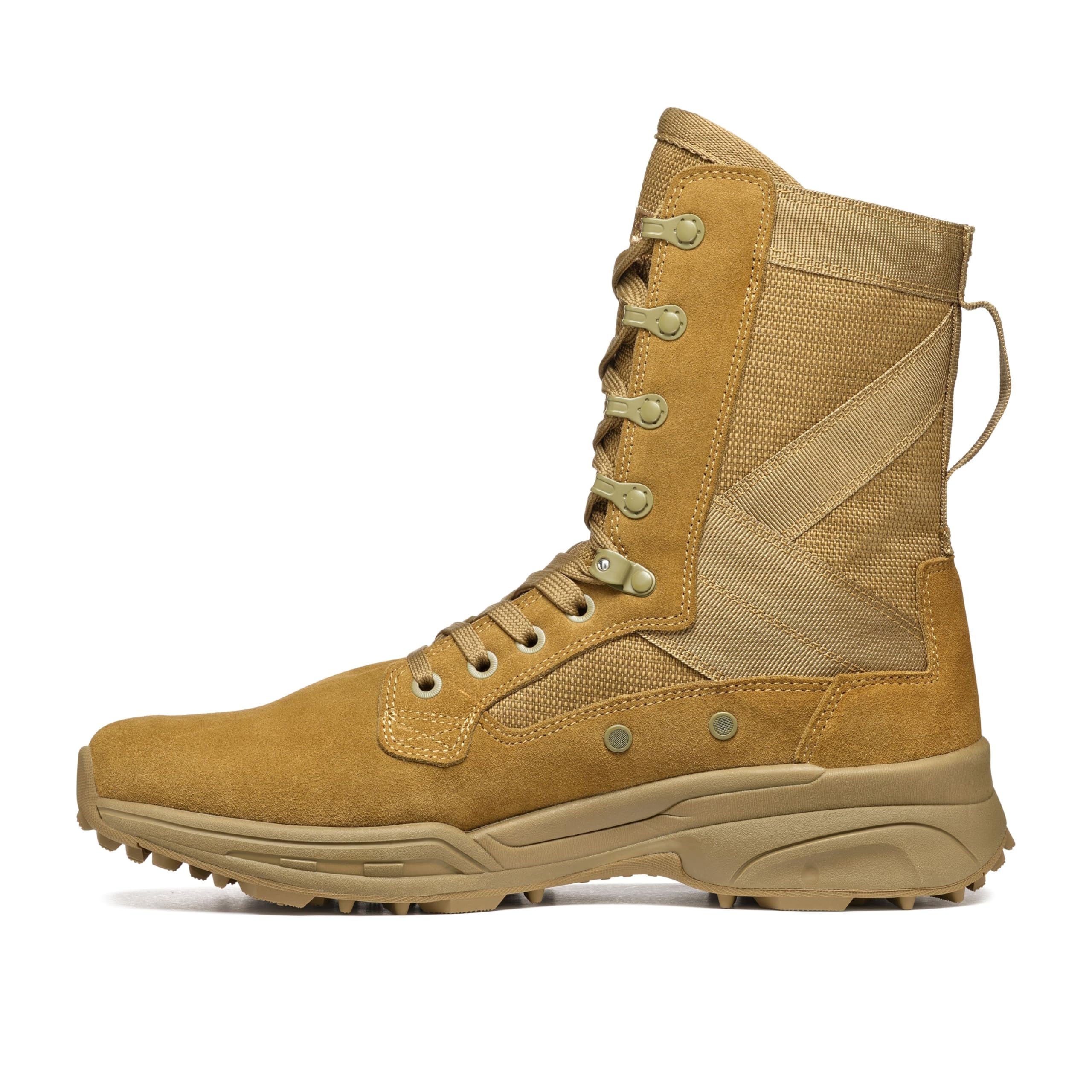 GARMONT TACTICAL T8 NFS 670 Military Combat Boots for Men & Women - T.A.A. Compliant, AR670-1 Approved, Lightweight Suede Leather - Perfect for Army, Air Force & Outdoor Adventures
