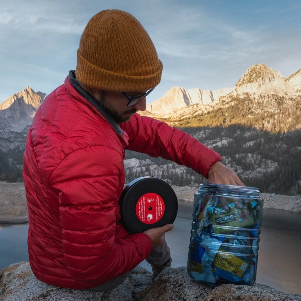 Bear-Proof Food Storage Container - BearVault 500 Portable Bear Canister for Camping, Hiking & Backpacking - Airtight & Odor-Proof Design for Safe Food Storage in Bear Country