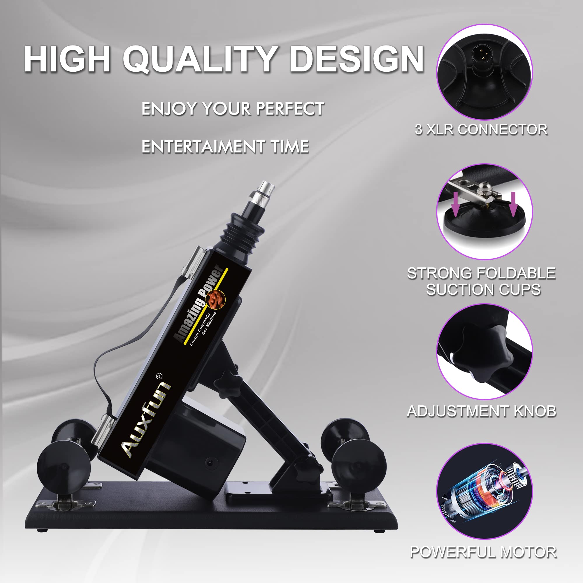 Automatic Thrusting Sex Machine with 3.5