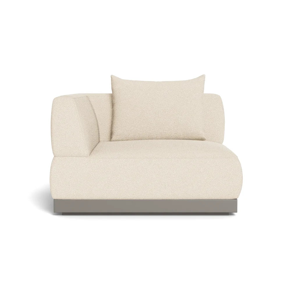 Amalfi Outdoor Corner Sectional Sofa Set - Waterproof Wicker Patio Furniture with Cushions - Perfect for Backyard, Poolside & Garden Relaxation