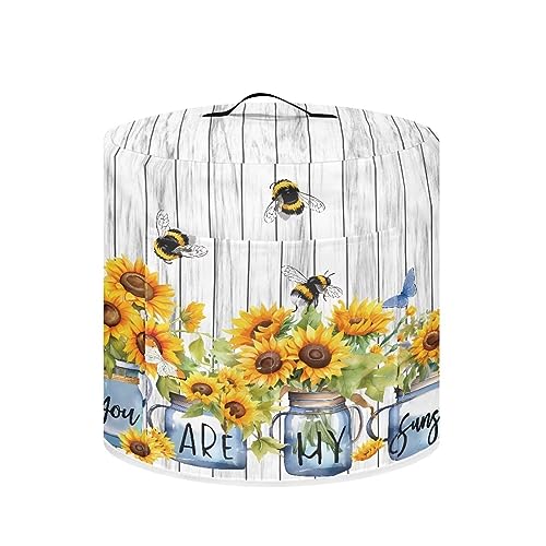 Sunflower Vase Bee