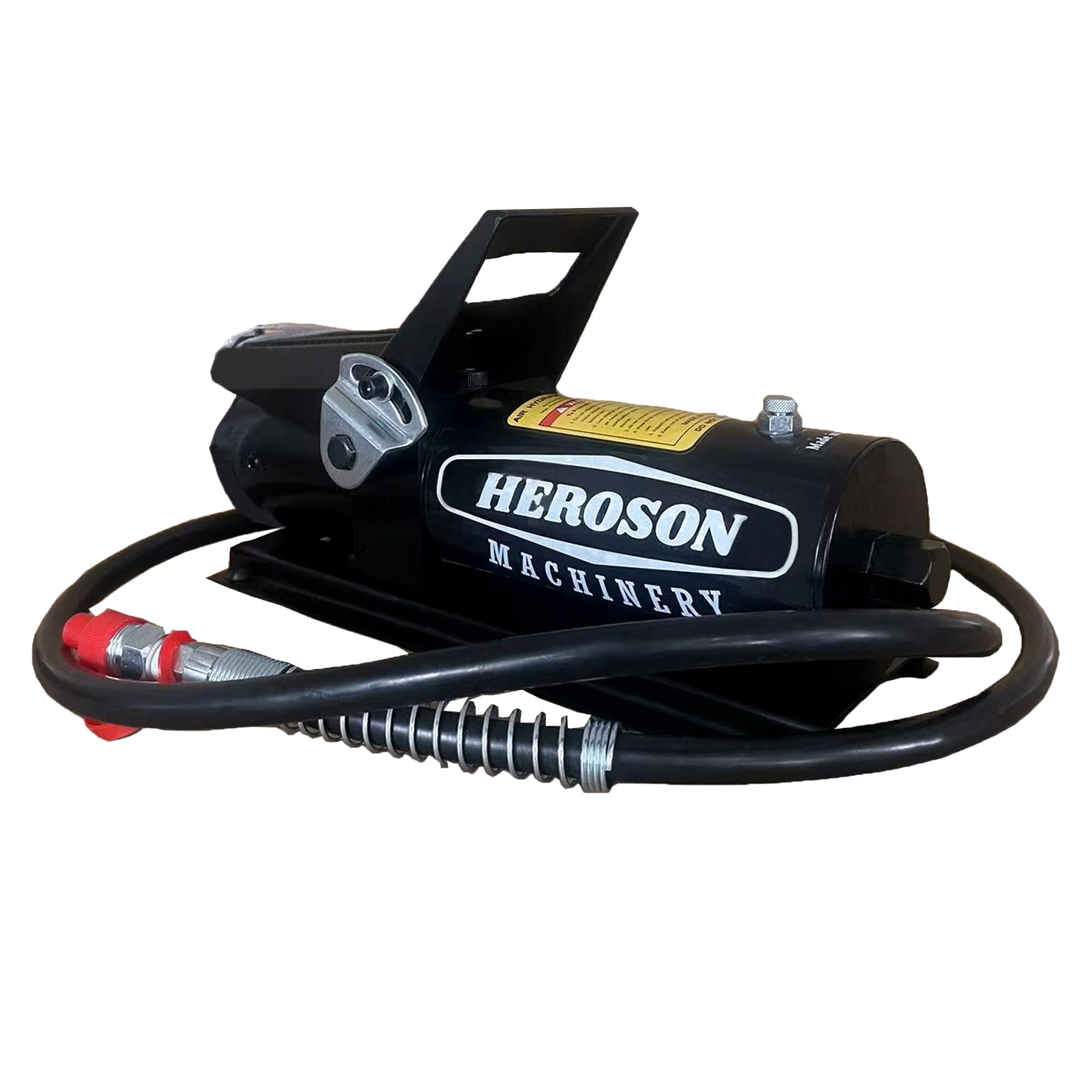 HEROSON 10,000 PSI Air Hydraulic Pump with 0.7L Reservoir - 3/8