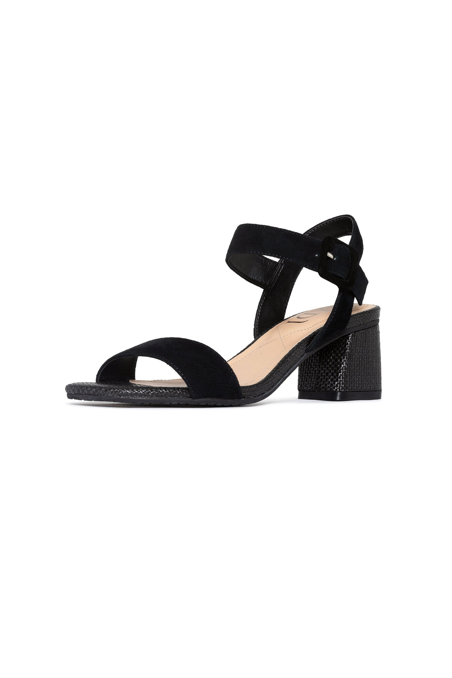 Gaiana Women's Black High Heel Sandals - Elegant Dressy Strappy Heels for Weddings, Parties & Evening Events