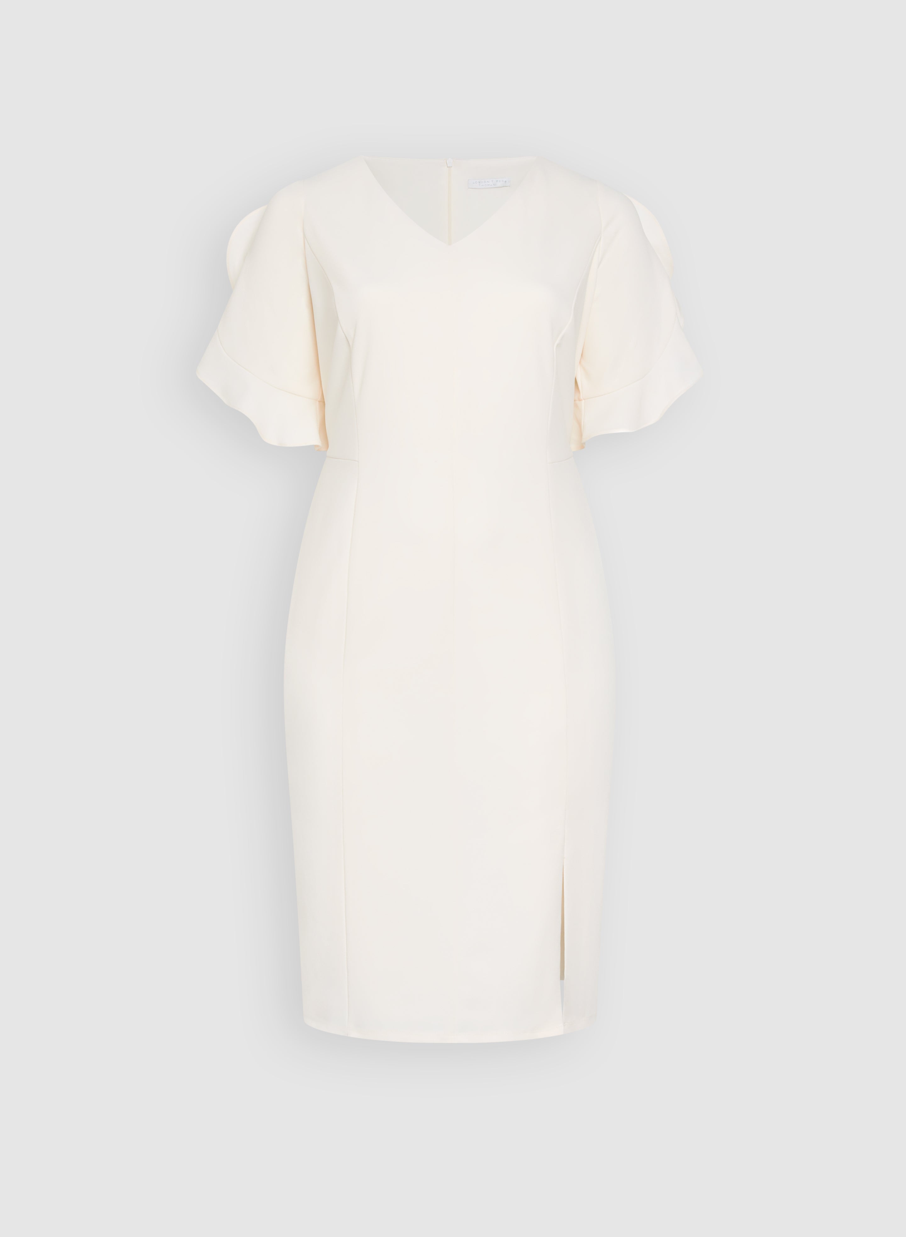 Elegant Fitted Tulip Sleeve Dress for Women - Flattering Bodycon Party Dress for Evening Events, Date Nights & Special Occasions