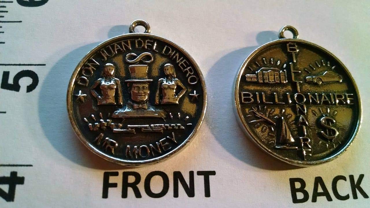 Exclusive Don Juan Del Dinero MR MONEY Billionaire Pendant Necklace - Luxury Hip Hop Jewelry for Men, Perfect for Rappers, Entrepreneurs & Wealth Manifestation