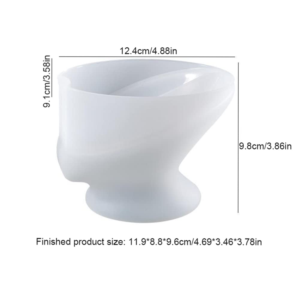 Self-Draining Resin Soap Dish Mold - Silicone Soap Holder Mould for DIY Creative Soap Making | Perfect for Bathroom, Shower & Kitchen Decor | Handmade Soap Box for Home Decoration & Gift Ideas