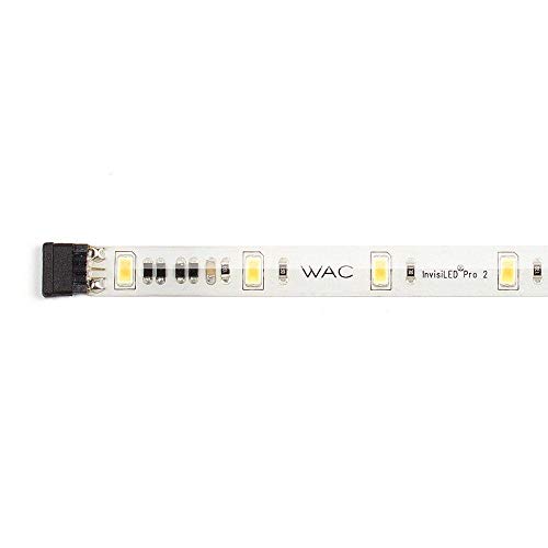 WAC Lighting LED-TX2422-5-WT InvisiLED PRO II Flexible Tape Light, 5ft Warm White 3000K - Perfect for Under Cabinet Lighting, Cove Lighting, and Home Accent Lighting