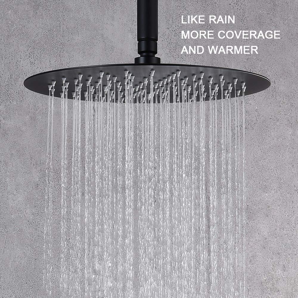 TIPOK Black Shower System - 12