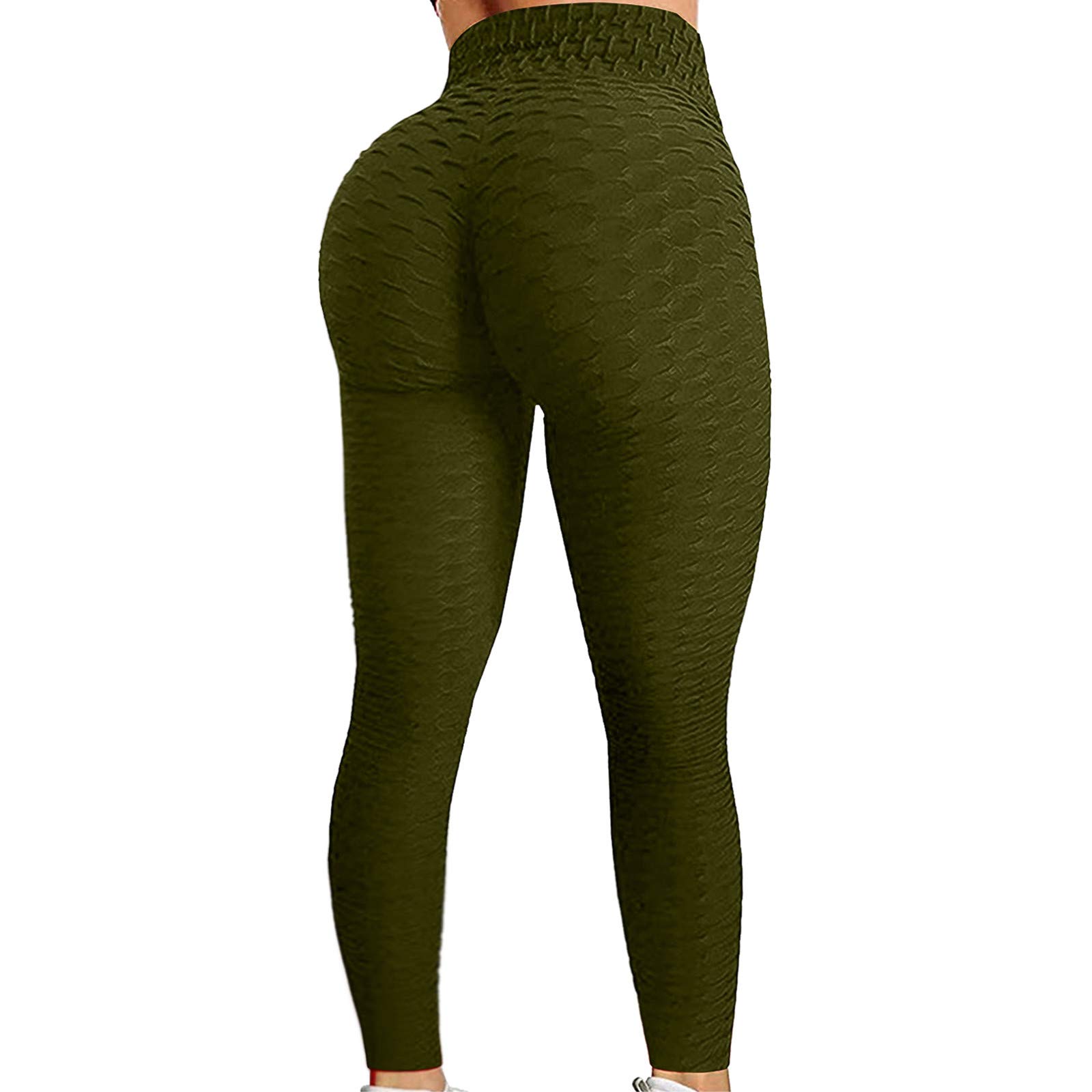 Amber High Waist Booty Lifting Yoga Pants for Women - Tummy Control Workout Leggings for Gym, Running & Yoga