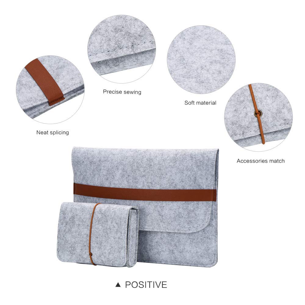 Premium 15 Inch MacBook Pro Sleeve Case - Compatible with 16