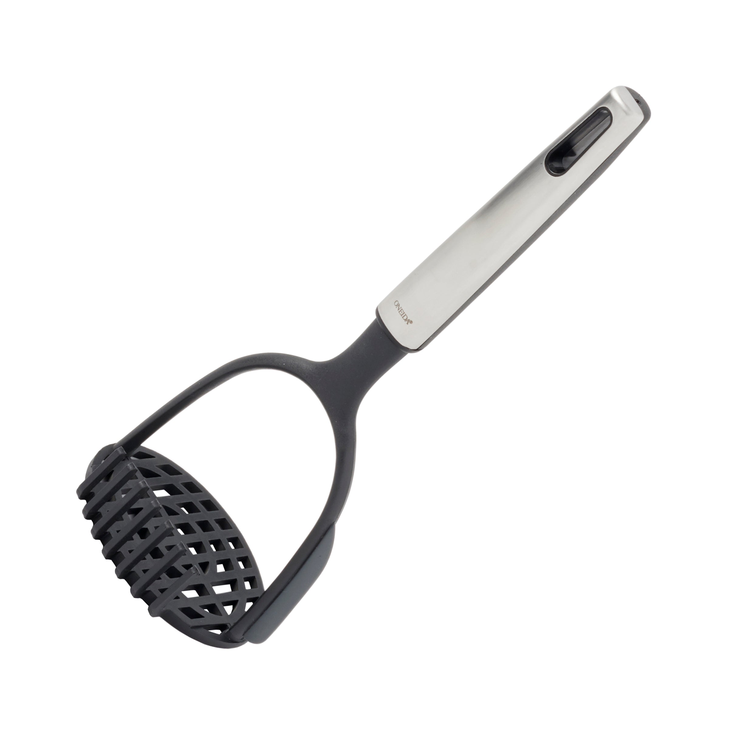 Premium Stainless Steel Folding Potato Masher - Compact & Durable Kitchen Tool for Smooth Mashed Potatoes, Vegetables & Baby Food - Perfect for Camping, Small Kitchens & Travel