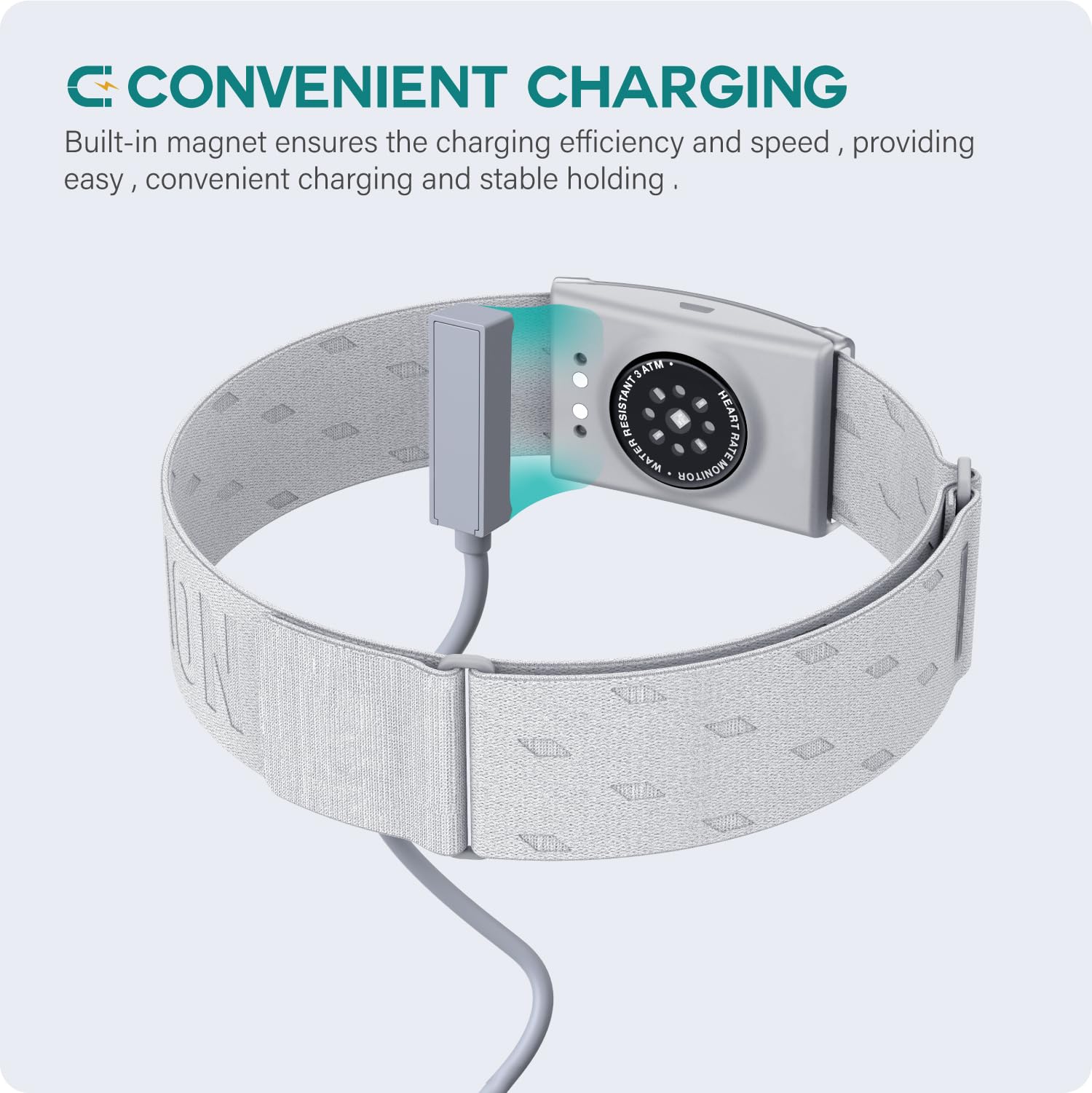 TUSITA Replacement Charger for COROS Heart Rate Monitor - 1M Cable Length | Perfect for Fitness Tracking & Workout Sessions