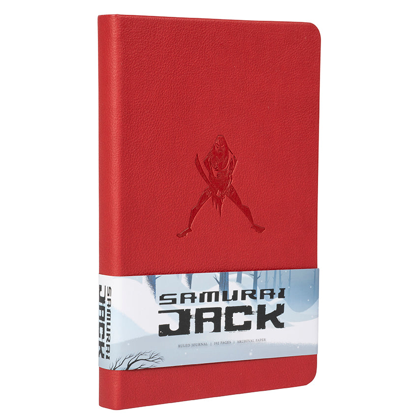 Samurai Jack Hardcover Ruled Journal - Premium Lined Notebook for Writing, Sketching & Note Taking - Perfect Gift for Anime Fans, Students & Artists - A5 Size with Durable Cover