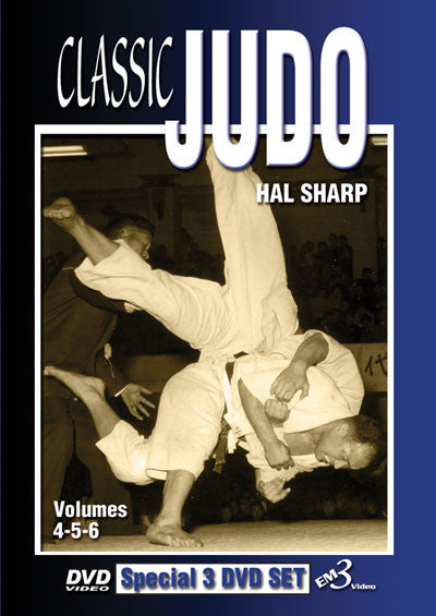 Classic Judo Vol 4-6 (3 DVD Set) - Authentic Judo Techniques & Training for Martial Arts Enthusiasts - Perfect for Home Practice, Dojo Training & Self-Defense Learning