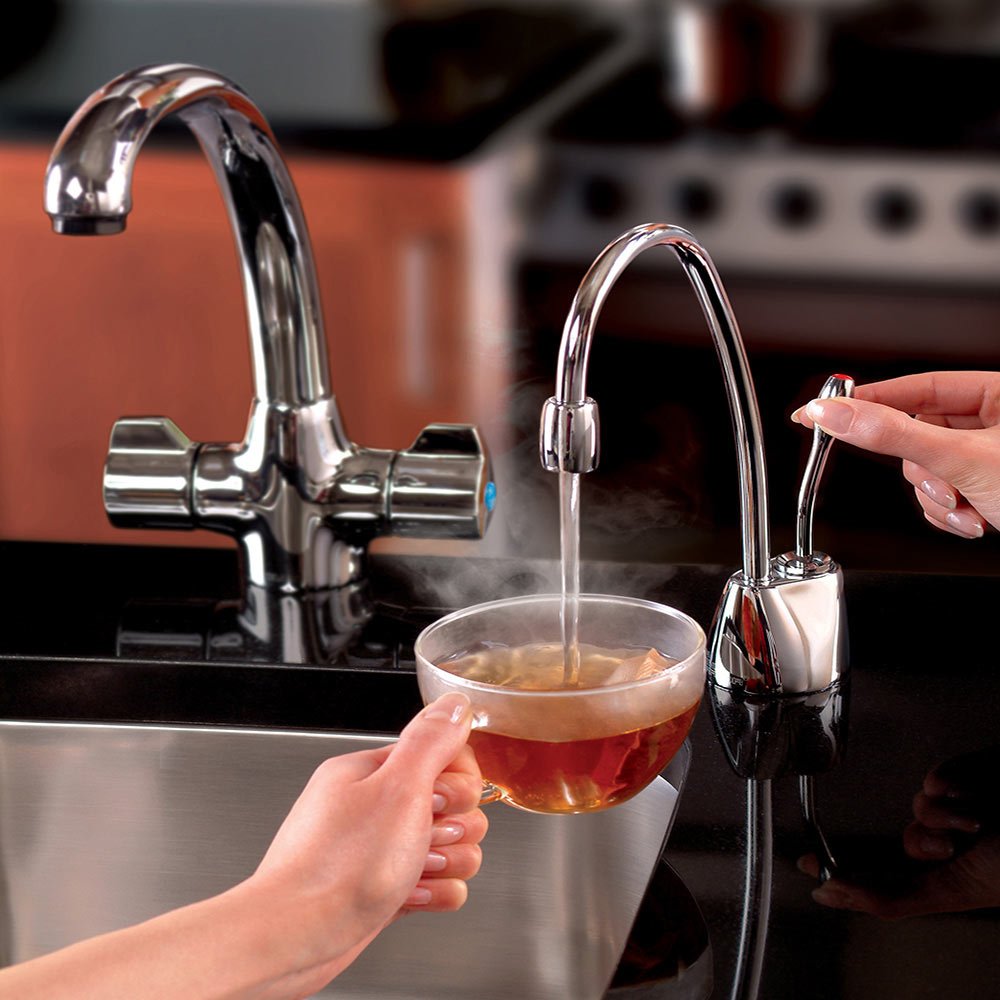 InSinkErator F-GN1100ORB Oil-Rubbed Bronze Instant Hot Water Dispenser Faucet - Modern Kitchen Upgrade for Coffee, Tea & Cooking