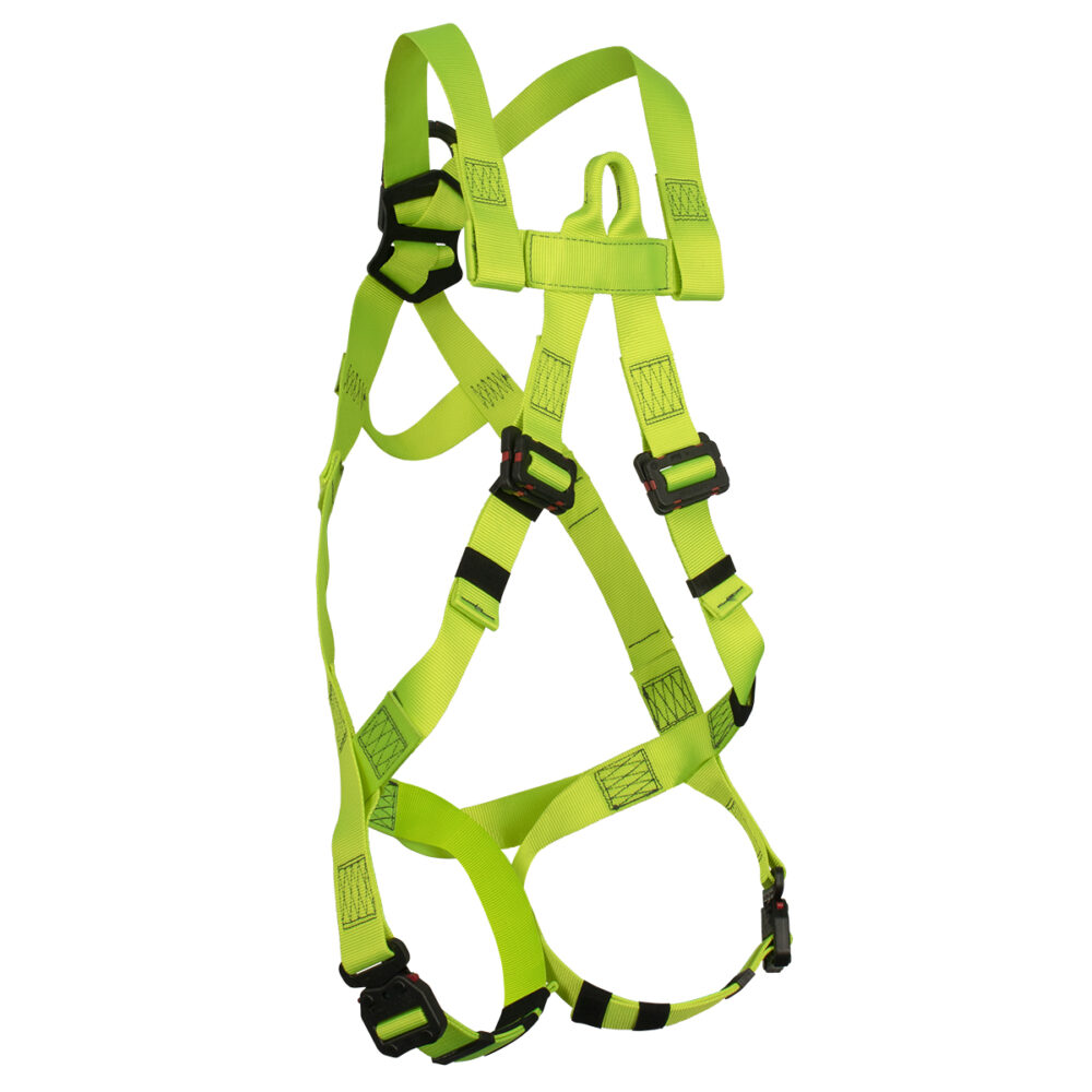 Arc Flash Full Body Harness - DE 1D with Soft Sternal Loop, DE MB Torso & DE QC Legs - Ideal for Electrical Safety & Industrial Work Protection