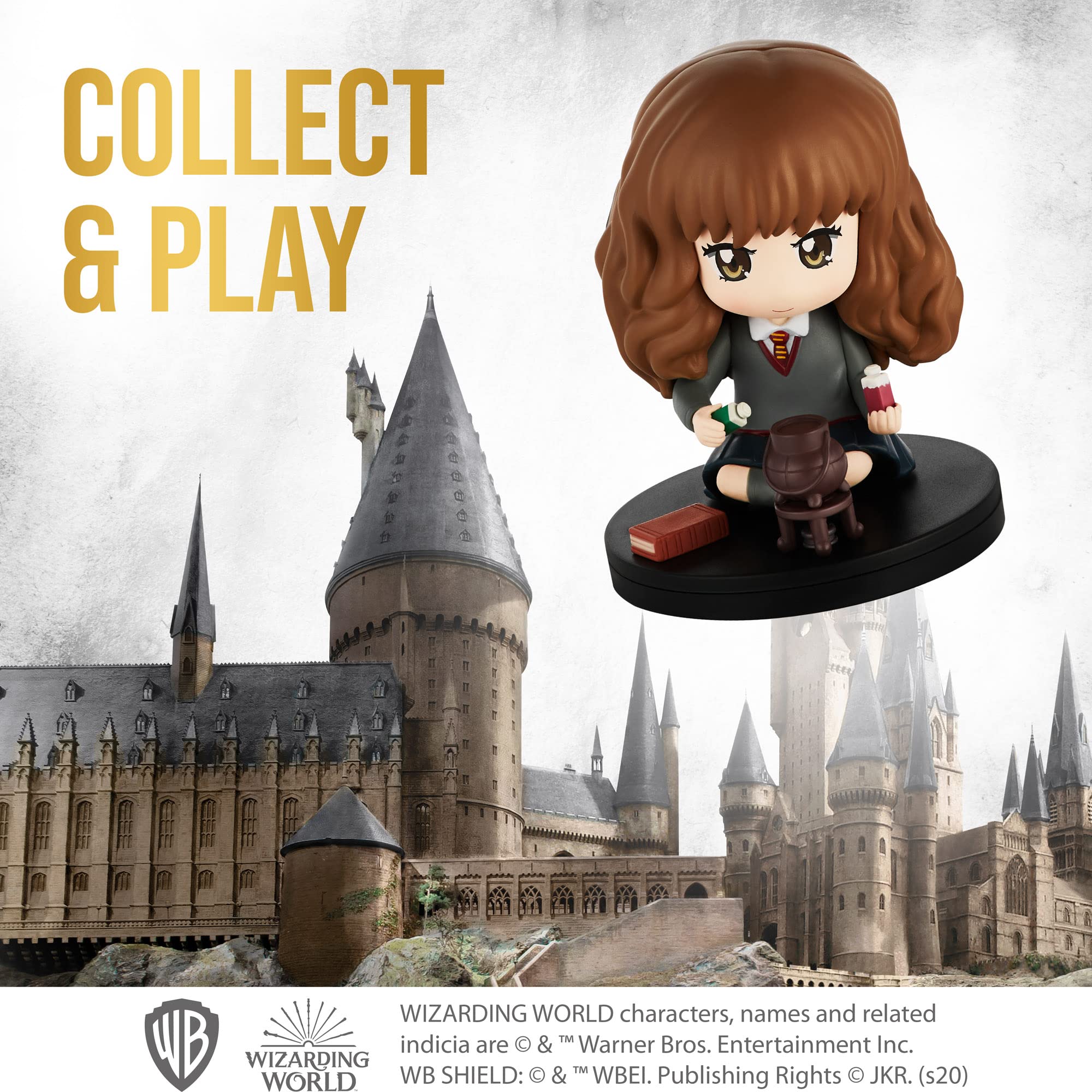 Harry Potter Hedwig Owl Mini Toy Stamp - Collectible Harry Potter Gifts & Toys Set | Most Beloved Characters Series | Perfect for Harry Potter Themed Parties & Stamp Collections ©