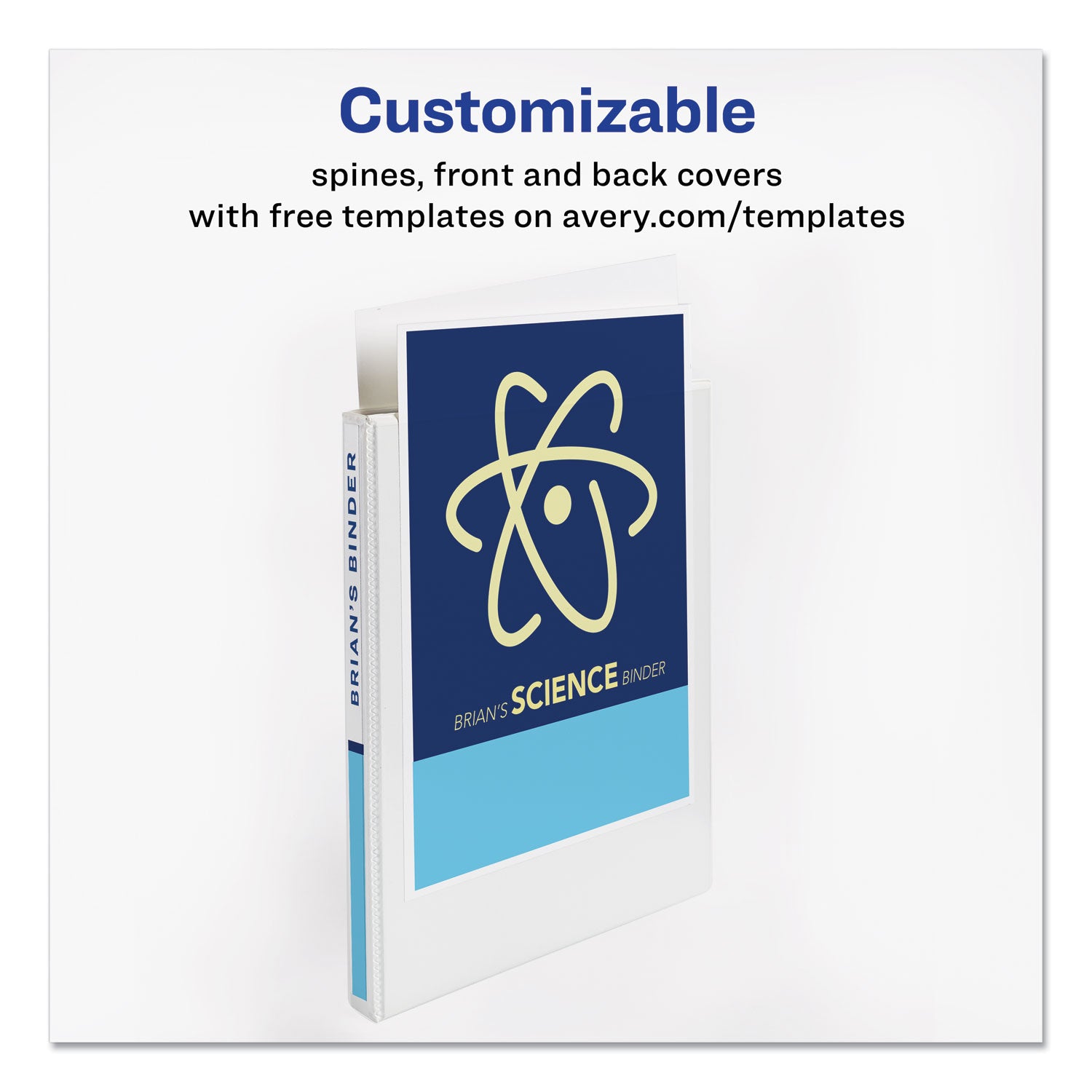 Avery® Durable 3-Ring Binder with DuraHinge™ Technology, 0.5