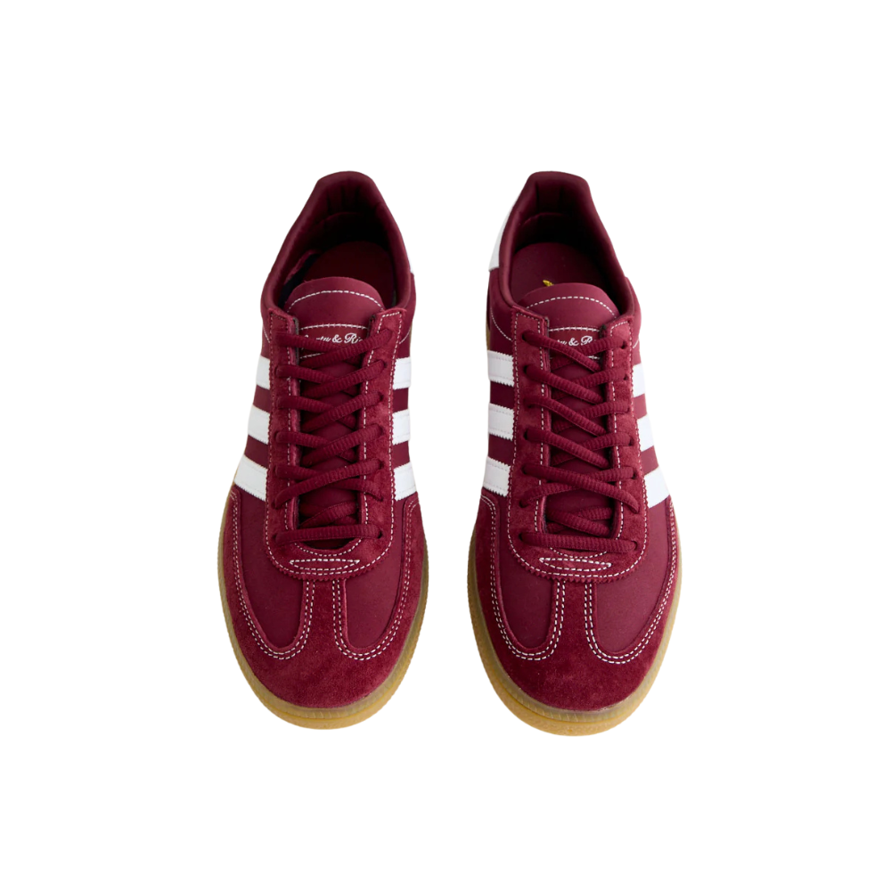 Adidas Handball Spezial Sneakers - Sporty & Rich Shadow Red - Classic Indoor & Outdoor Training Shoes for Handball, Streetwear & Casual Fashion