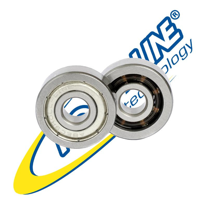 Roll Line SPEED MAX Professional 7MM Bearings - High-Speed Performance for Roller Skates, Skateboards & Inline Skates - Perfect for Speed Skating, Derby & Outdoor Sports