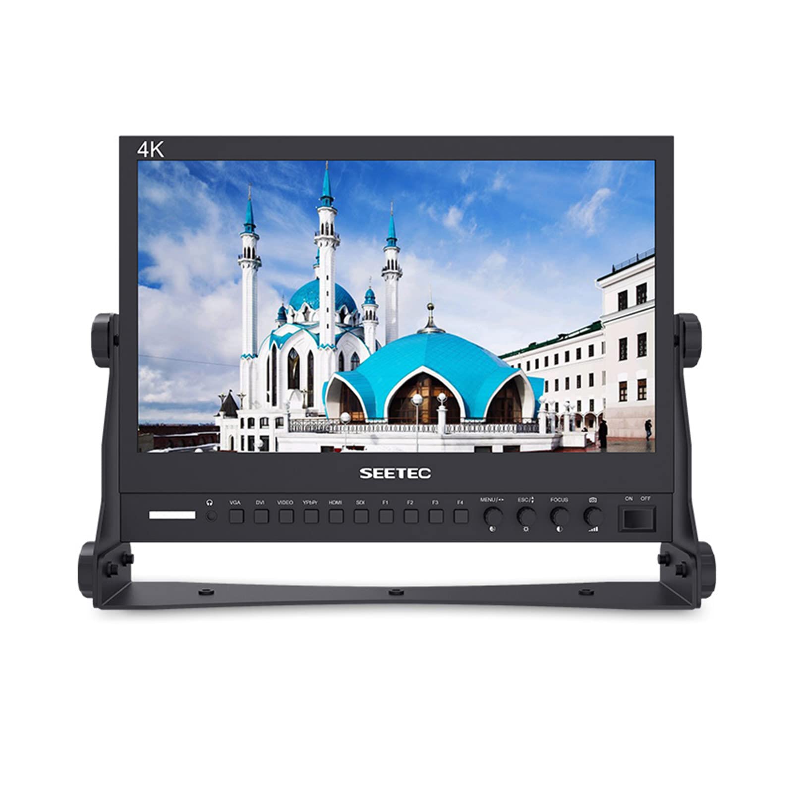 SEETEC P133-9HD 13.3-inch IPS Broadcast Monitor - Full HD 1920x1080 HDMI Production Monitor for Film Making, Vlogging & Mobile Live Streaming - Perfect for On-Set Monitoring, YouTube Content Creation and Professional Video Production