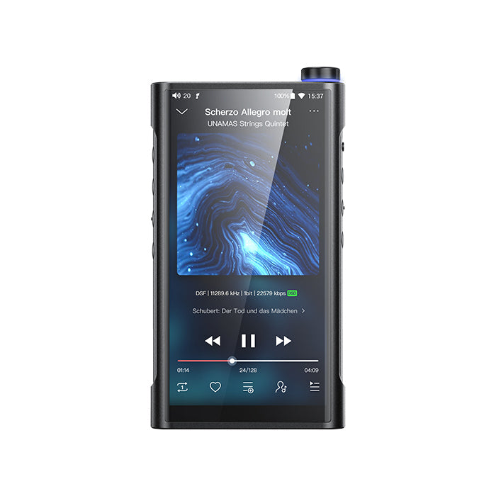 FiiO M15s High Resolution Portable Music Player - Open Box - Perfect for Travel, Gym & Audiophile Listening